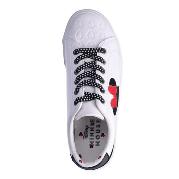 Disney Minnie Mouse Women's Low Top Sneakers Sizes 8-11 - Picture 2 of 6